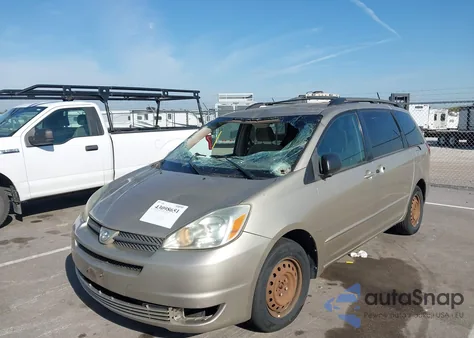 2004 Toyota Sienna Le from USA, damaged, VIN 5TDZA23C14S203293